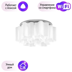 Потолочная люстра Lightstar с поддержкой Алисы, Nubi 802070