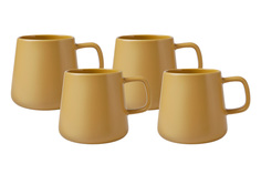 Набор из 4-х кружек Blend Sala, горчичный, 0,375 л, Maxwell & Williams, MW475-DI0425