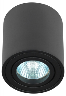 Светильник настенно-потолочный спот Эра OL21 BK MR16/GU10, черный, поворотный (Б0054393) ERA