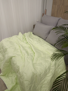 Одеяло стеганное 1,5 спальное, облегченное всесезонное, Бамбук, 145х200 см, 200 гр/м2 Baby Nice