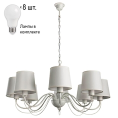 Люстра со светодиодными лампочками, комплект от Lustrof. №15982 Arte Lamp