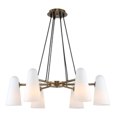 Люстра с лампочками, подвесная, комплект от Lustrof. №297238-617218 Favourite