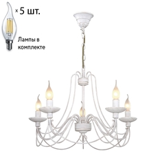 Подвесная люстра с лампочками от Lustrof Четау 2164-519112 Favourite
