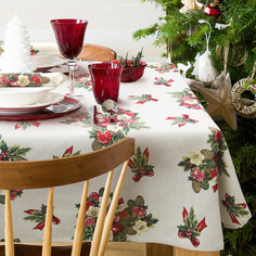 Отрез ткани для Скатерти "Шишки - XL" 160х260 см Эскар