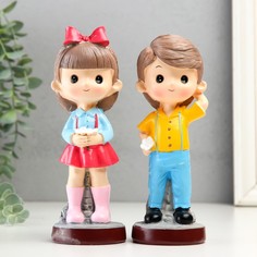 Фигурка 9902939 Юность набор 2 шт 6,5х6,8х19, 6,5х6,8х19 см No Brand