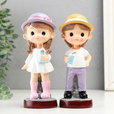 Фигурка 9902940 Подружки набор 2 шт 6,5х6,7х18,5, 6,5х6,7х18,5 см No Brand