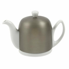 Guy Degrenne Чайник заварочный Salam (700 мл), 4 чашки, с цинко-алюминевой крышкой, белый