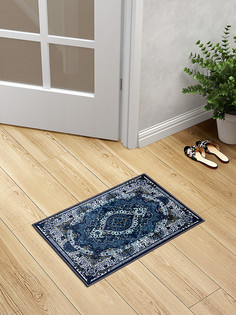 Коврик придверный LUCKY 40x60см, синий M111208