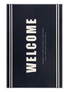 Коврик придверный LUCKY 60х90см, "welcome" M111334