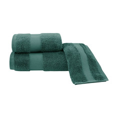 Банное Полотенце Soft cotton 75х150 см темно-зеленый