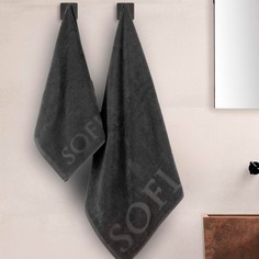 Полотенце для лица Sofi De MarkO 50х90 см антрацитовый