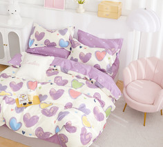 Комплект постельного белья РОЗОВЫЕ СНЫ СК-548-макси-4нав-180