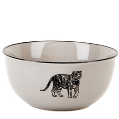 Салатник Nouvelle Тигр 13.3х13.3х6.5 см, 500 мл, фарфор