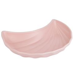 Тарелка фигурная Nouvelle Fresh Taste Light pink 23х13х4 см, фарфор