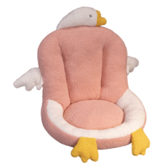Подушка декоративная Сидушка на стул Гусь розовый Plush Story