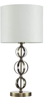 Настольная лампа Indigo Infinito V000268 13012/1T Brass