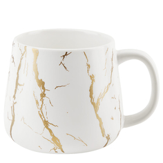 Кружка Белый мрамор, 450 мл, Nouvelle
