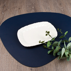 Блюдо сервировочное Nouvelle Маршмеллоу 20х14х2 см фарфор