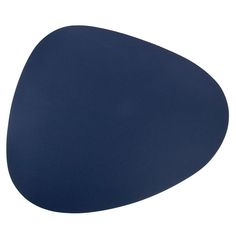 Салфетка сервировочная плей смат Nouvelle Экокожа синий 45х37 см, полиуретан