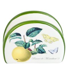 Салфетница Dolomite Fruit Garden 10.5х4х8 см, керамика