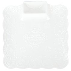 Блюдо Nouvelle Маршмеллоу 25х26х2.5 см фарфор