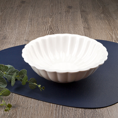 Салатник Nouvelle Маршмеллоу 21х21х6.5 см, 1100 мл, фарфор