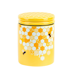 Банка для сыпучих продуктов Dolomite Honey 10х10х14 см, 630 мл, керамика