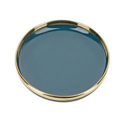 Тарелка Nouvelle Royal line. Emerald 20.5х20.5х3 см, фарфор