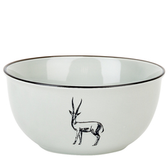 Салатник Nouvelle Косуля 13.3х13.3х6.5 см, 500 мл, фарфор