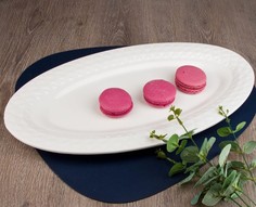 Блюдо сервировочное "Маршмеллоу" 46*24,5*2,5см. Nouvelle