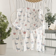 Плед Seagull 120х150см, флис 120 г/м, полиэстер 100% No Brand