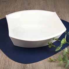 Блюдо (для многослойных салатов) "Маршмеллоу" 25,5*25*8,5см Nouvelle