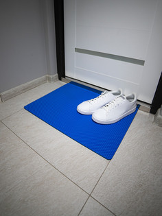 Коврик придверный CellMat ЭВА 60х44 см синяя сота