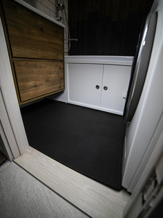 Коврик для ванной CellMat ЭВА 132х80 см черная сота