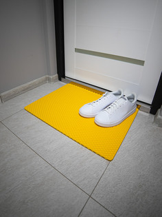 Коврик придверный CellMat ЭВА 60х44 см желтый ромб