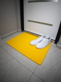 Коврик придверный CellMat ЭВА 67х50 см желтый ромб