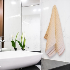 Полотенце маxровое Wellness берне_1-30 32x70 см