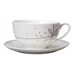 Чайная пара Excellent Porcelain чашка 250 мл + блюдце 15 см No Brand