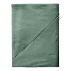 Простыня Verossa Melange Emerald 200 х 200 см хлопок зеленая