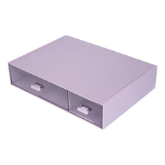 Органайзер для косметики Lovely с 2 выдвижными ящиками 23x16,5x5 см ассортименте