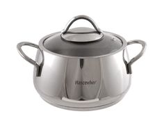 Кастрюля 3TTCKK0320026 Hascevher Damla 2,4л нерж.ст. инд. с крыш. 20х10см. глянец