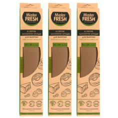 Коврик для выпечки Master Fresh Антипригарный, 33 х 40 см, тефлоновый, многоразовый, 3 шт