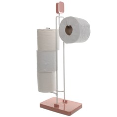 Держатель для туалетной бумаги ESSE напольный коралл белый15105.1.47