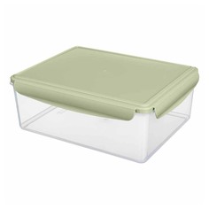 Контейнер для хранения продуктов Бытпласт для СВЧ зеленый 5,4 л