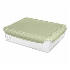 Контейнер для хранения продуктов Бытпласт для СВЧ зеленый 3,7 л