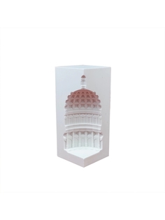 Подсвечник Пантеон или органайзер для украшений, Pant1/белый