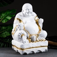 Копилка "Хотей сидя большой" позолота, 32х25х51см Хорошие сувениры