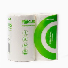 Бумажные полотенца Focus Eco 1 слой, 2 шт