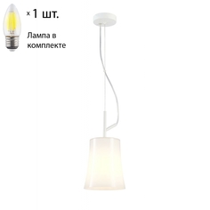 Подвесной светильник с лампочкой Favourite Sigma 2959-1P+Lamps Е27 Свеча