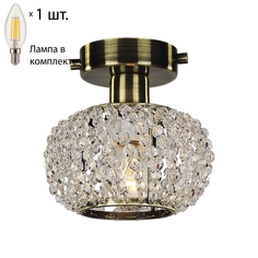 Потолочный светильник Favourite Sternchen с лампочкой 1391-1U+Lamps E14 Свеча